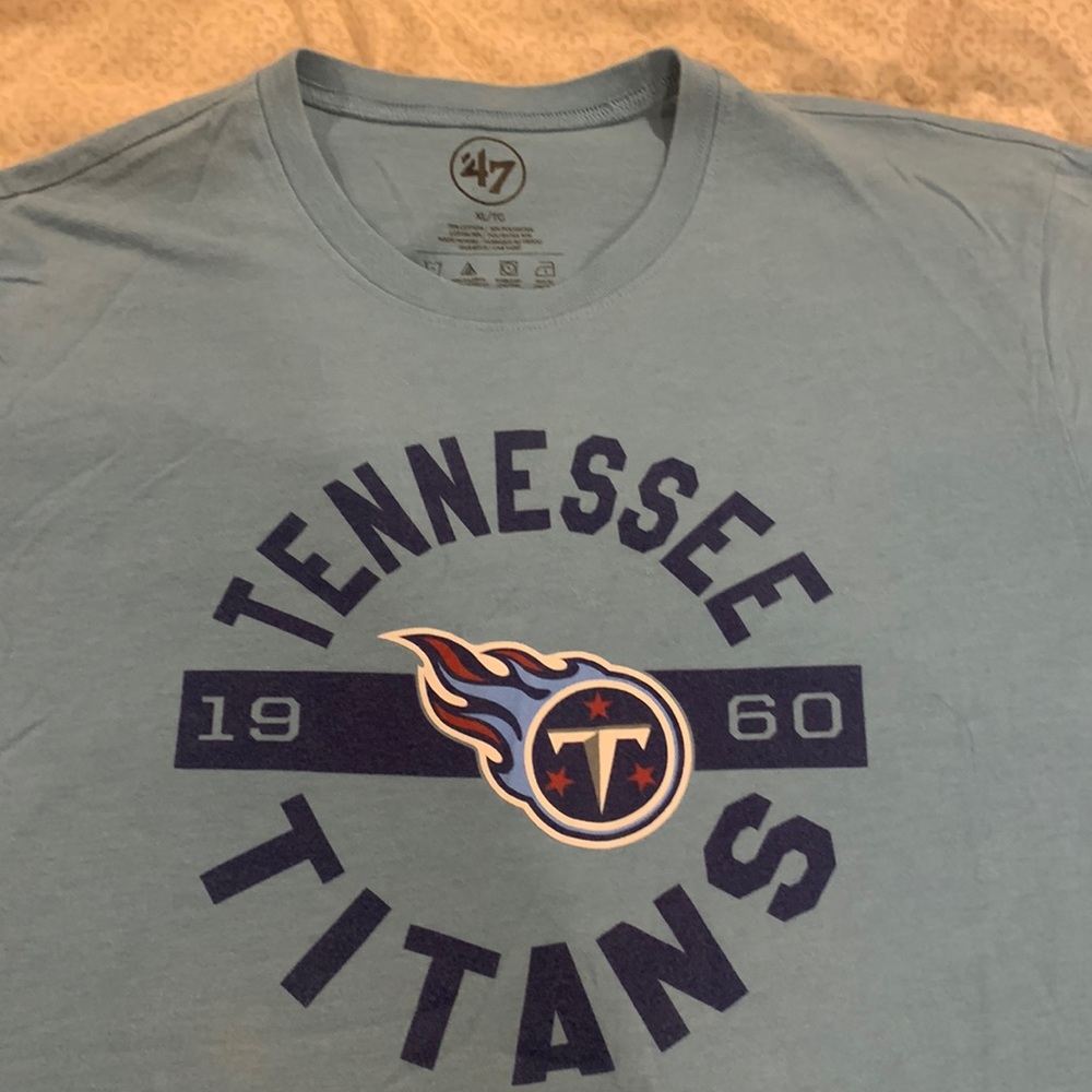 Tennessee Titan Mens XL Short Sleeve T Shirt- ‘47 Brand! Worn once!